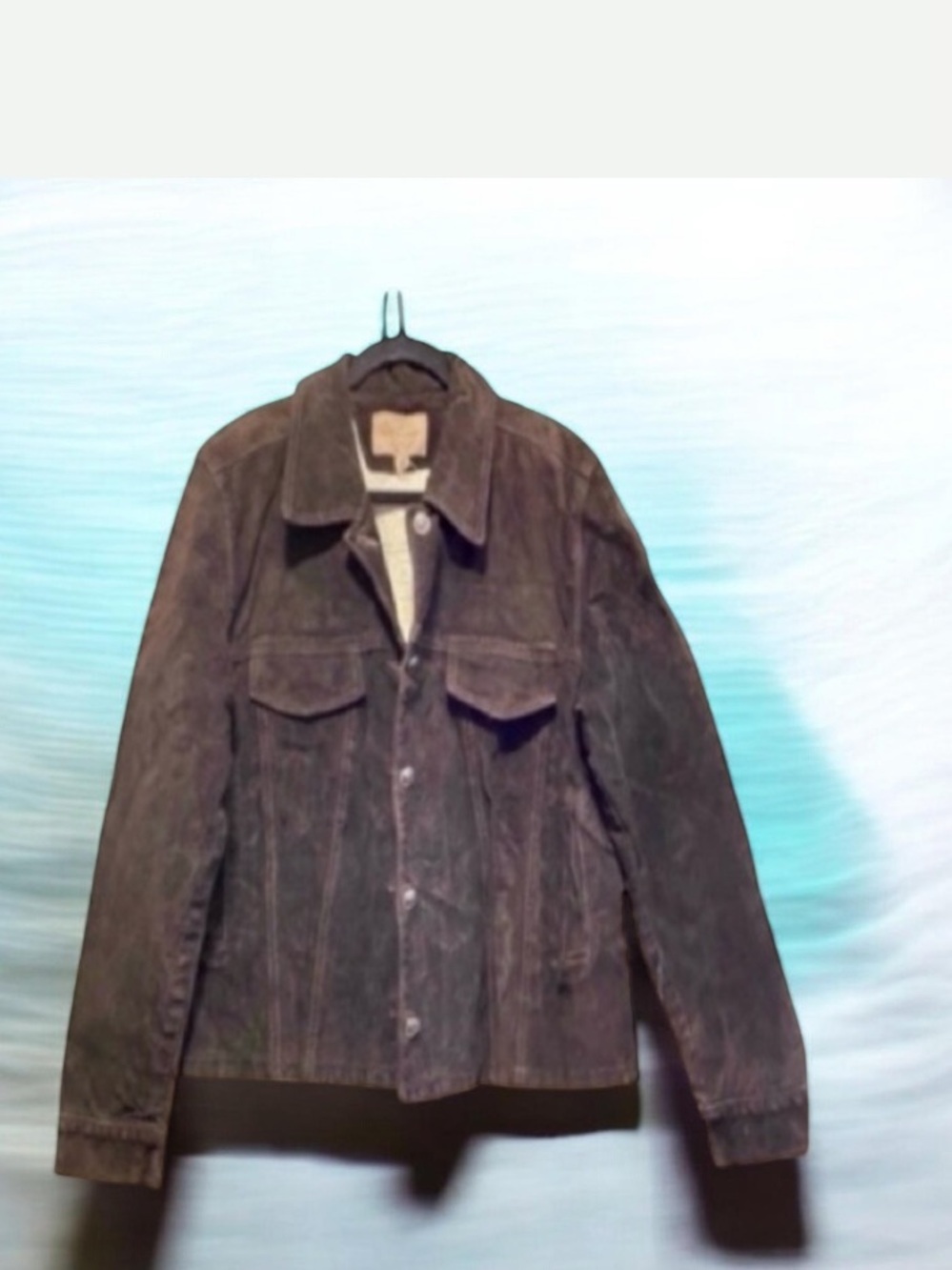 NEW Skotts Unisex Washable Brown Suede Jacket Size XL|TG